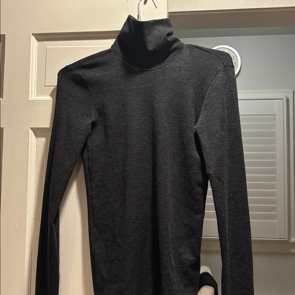 Brunello  Cucinelli,  Medium open- backed, beaded turtleneck sweater